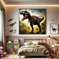 POSTER DINOSAURE