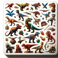STICKERS DINOSAURE