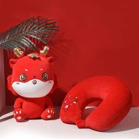 Peluche dinosaure rouge Planète Dinosaure - Jouets, Vêtements, Bijoux et Accessoires pour les Fans de Dinosaures