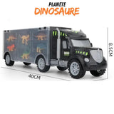 Camion Dinosaure: Camion exposition de dinosaure