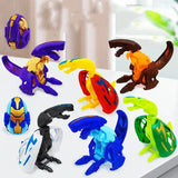 Robot Dinosaure: Dinosaure qui se transforme en robot