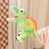 Marionnette Dinosaure: Dinosaure rouge jouet marionnette