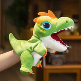 Marionnette Dinosaure: Dinosaure rouge jouet marionnette