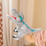 Marionnette Dinosaure: Dinosaure rouge jouet marionnette
