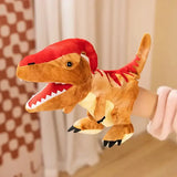 Marionnette Dinosaure: Dinosaure rouge jouet marionnette