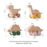 Dinosaure en Bois: Jouet dinosaure bebe