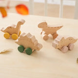 Dinosaure en Bois: Jouet dinosaure bebe