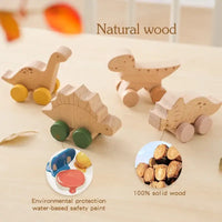 Dinosaure en Bois: Jouet dinosaure bebe