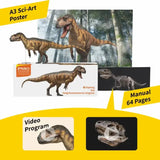 Maquette Dinosaure: Maquette dinosaure 3d