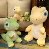 PELUCHE DINOSAURE: peluche dino grand yeux
