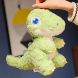 PELUCHE DINOSAURE: peluche dino grand yeux