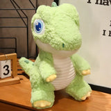 PELUCHE DINOSAURE: peluche dino grand yeux