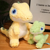 PELUCHE DINOSAURE: peluche dino grand yeux