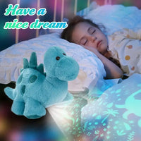 Peluche dinosaure interactive