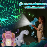 Peluche dinosaure interactive
