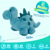 Peluche dinosaure interactive