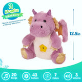 Peluche dinosaure interactive