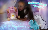 Peluche dinosaure interactive
