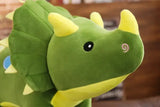 Peluche dinosaure multicolore