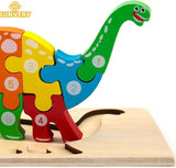 Puzzle Dinosaure: Puzzle panoramique Dino