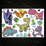 Tatouage Dinosaure: Tatouage dinosaure mignon