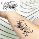 Tatouage Dinosaure: Tatouage dinosaure réaliste