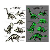 Tatouage Dinosaure: Tatouage dinosaure squelette