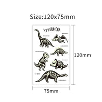 Tatouage Dinosaure: Tatouage dinosaure squelette