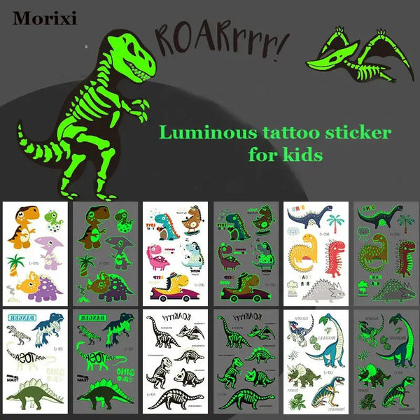 Tatouage Dinosaure: Tatouage dinosaure squelette