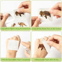Tatouage Dinosaure: Tatouage petit dinosaure